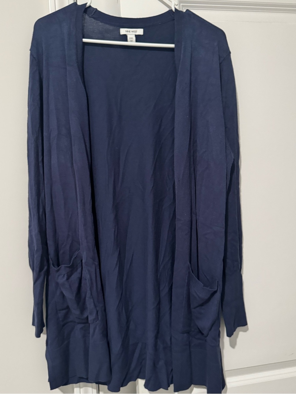 Nine West Open-Front Lightweight Cardigan